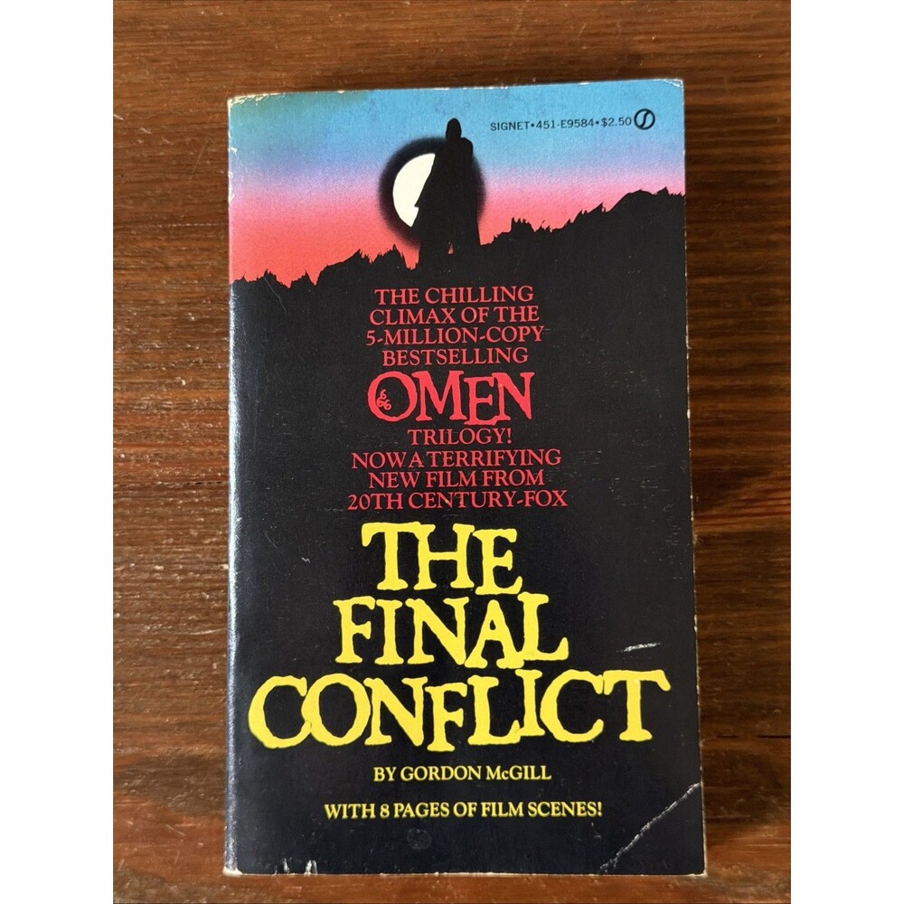 The Final Conflict Gordon McGill Paperback First Printing December 1980